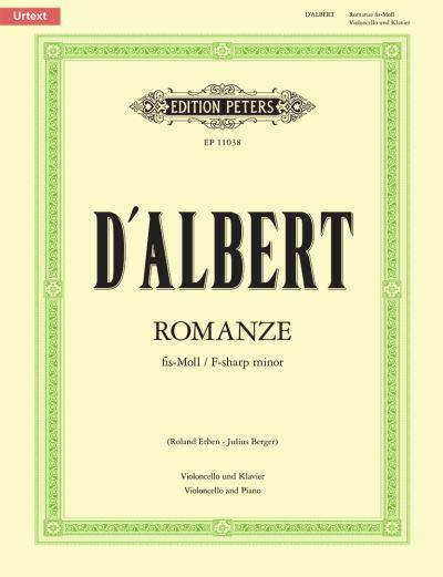 Romance in F# Minor For Cello & Piano