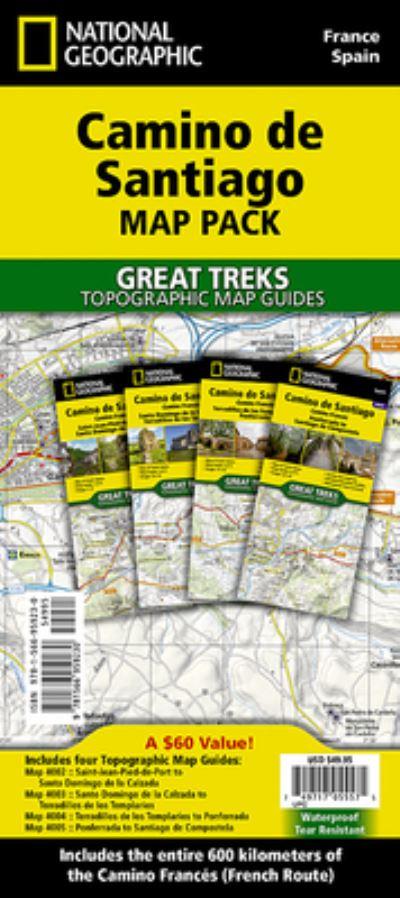 Camino De Santiago Map [Map Pack Bundle] Map