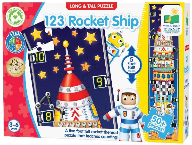 Long & Tall 123 Rocketship