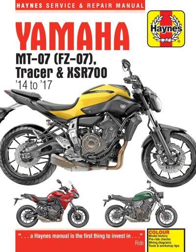 Yamaha MT-07 (FZ-07), Tracer & XSR700 Service and Repair Man