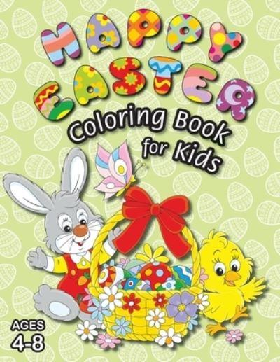 Happy Easter Coloring Book For Kids