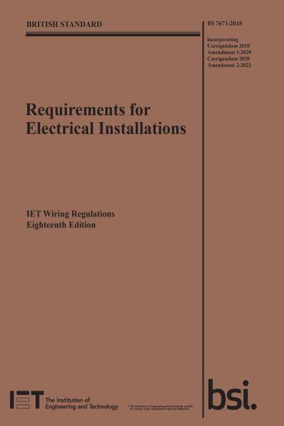 Requirements For Electrical Installations