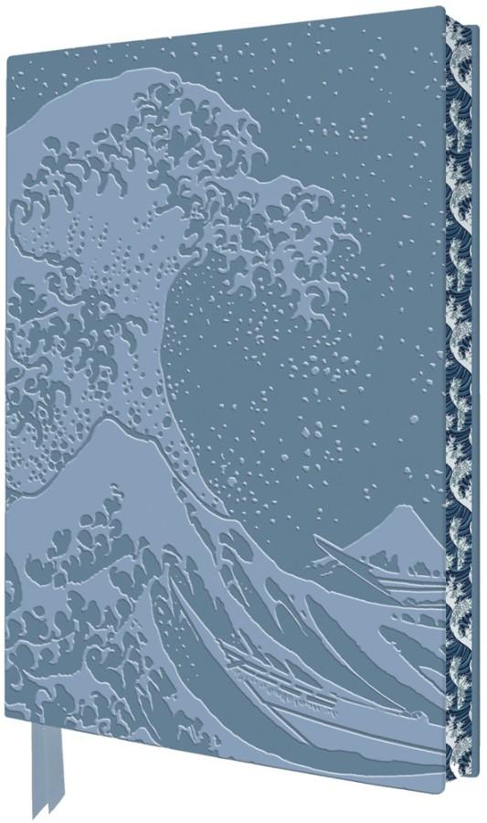 Flame Tree Hokusai The Great Wave Pocket Journal