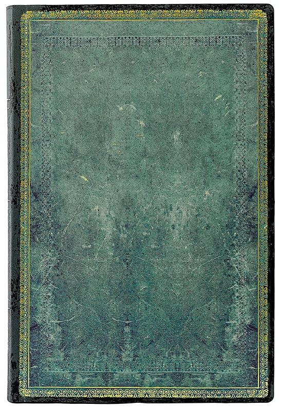 Paperblanks Old Leather Pacific Blue Lined Mini Notebook