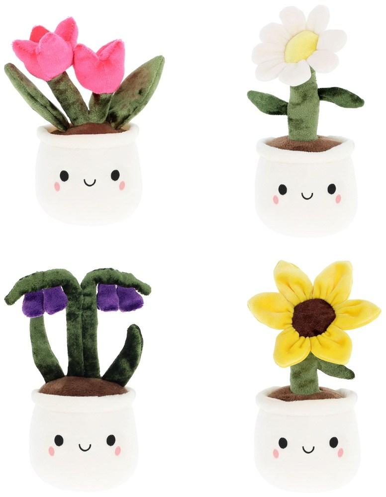Keeleco Flower Bobballs 4 Assorted 12cm