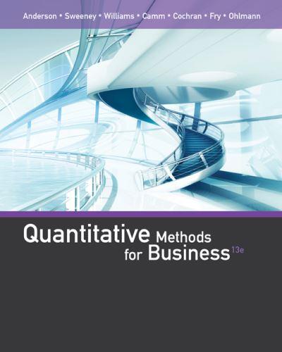 Quantitative Methods For Business