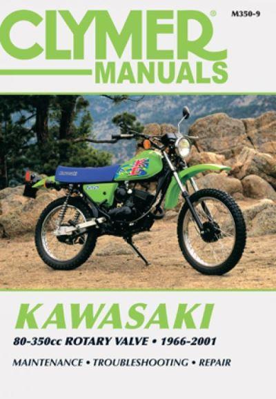 Clymer Kawasaki 80-350cc Rotary Valve, 1966-2001