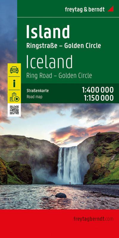 Iceland Road Map 1:400 000