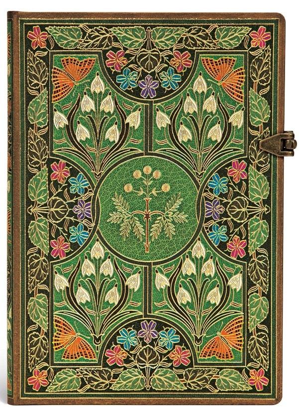 Paperblanks Poetry in Bloom Lined Midi Notebook