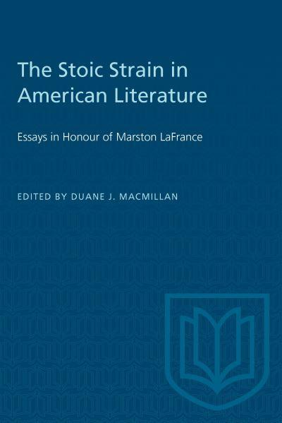 The Stoic Strain in American Literature