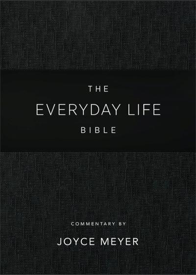 Everyday Life Bible: Black LeatherLuxe¬