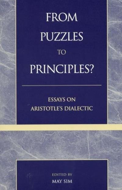 From Puzzles To Principles?