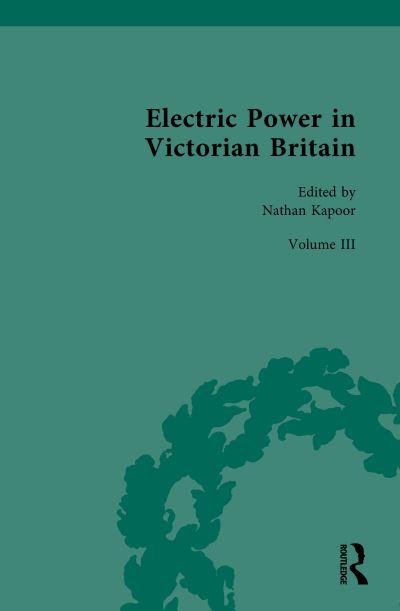 Electric Power in Victorian Britain. Volume III Electric Power, Politics and Culture