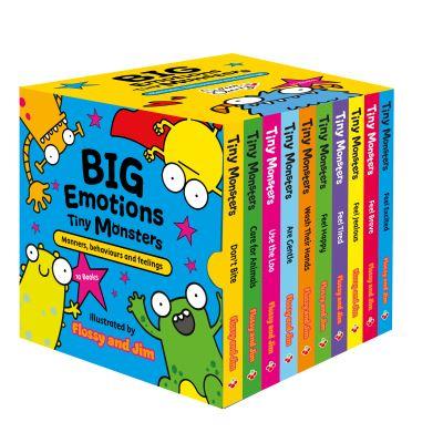 Big Emotions Tiny Monsters 10-Book Collection: Manners, Beha