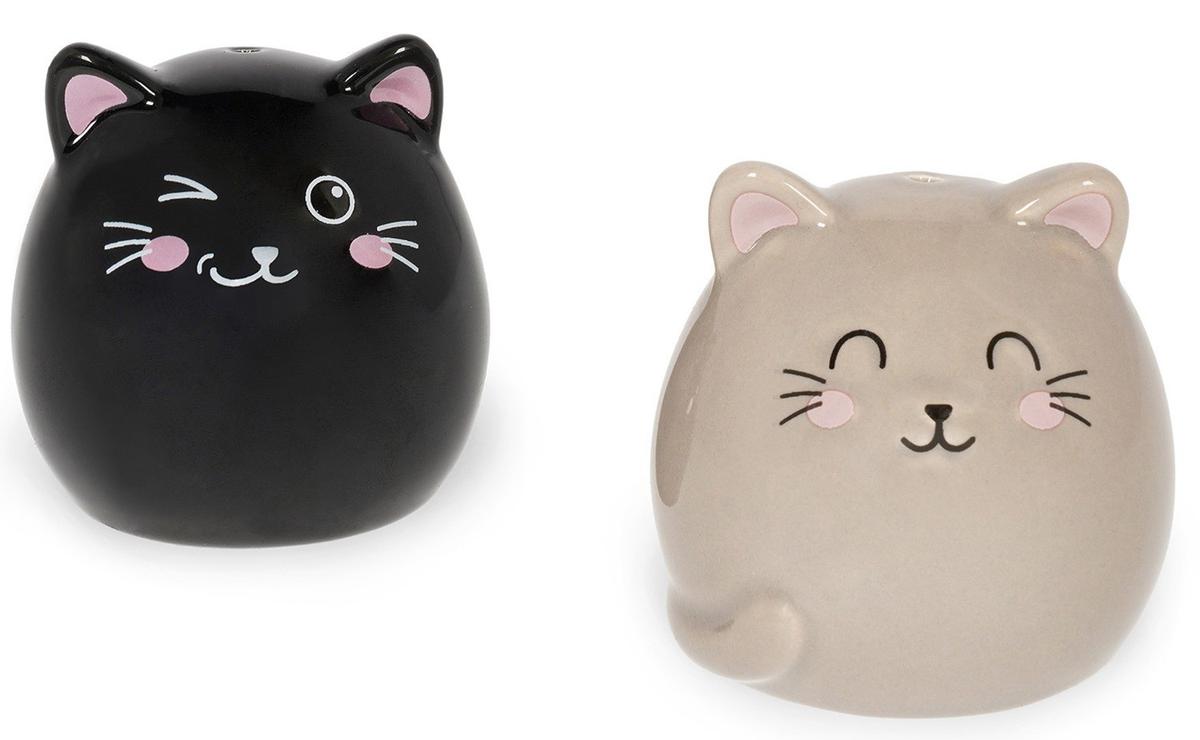 Legami Ceramic Salt & Pepper Set - Kitty