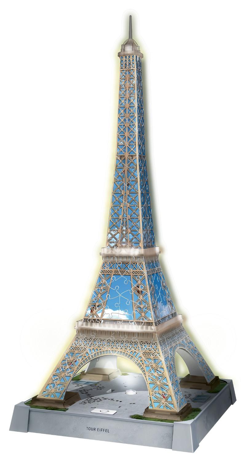Ravensburger Iconics Eiffel Tower Light Up 3D Jigsaw Puzzle