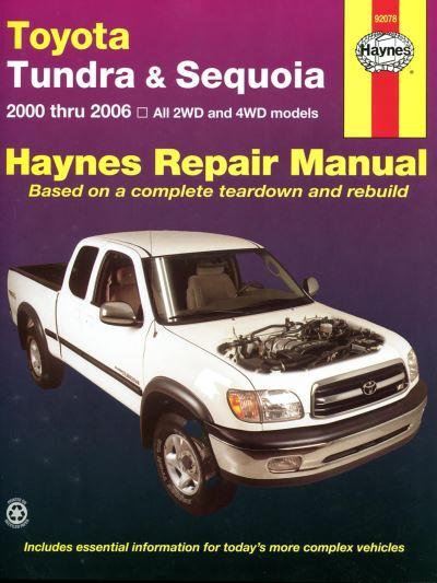 Toyota Tundra &#38; Sequoia Automotive Repair Manual