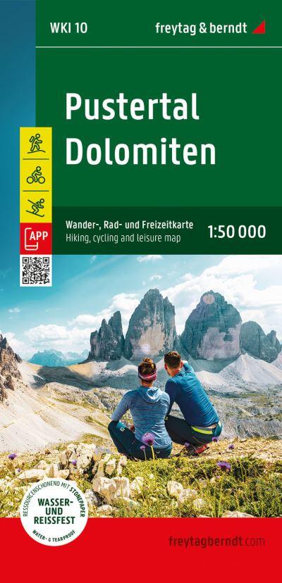 Pustertal - Dolomites Hiking, Cycling and Leisure Map