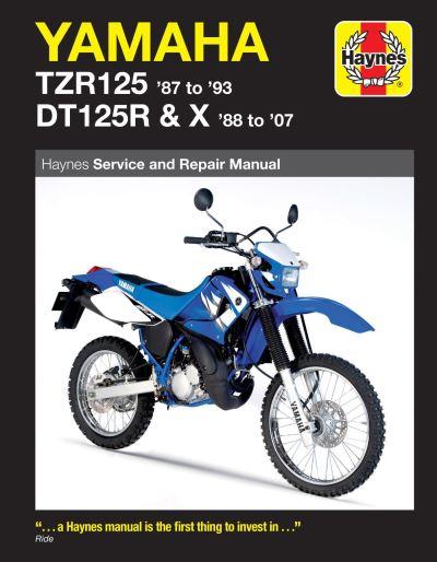 Yamaha TZR125 (87 - 93) & DT125R/X (88 - 07) Haynes Repair M