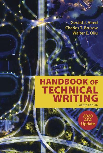 The Handbook of Technical Writing With 2020 APA Update. The Handbook of Technical Writing With 2020 APA Update