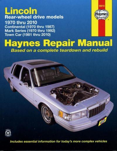 Lincoln Town Car Automotive Repair Manual