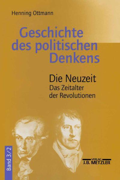 Geschichte Des Politischen Denkens
