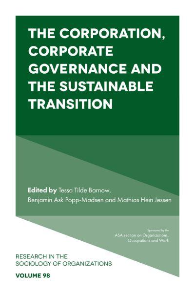 The Corporation, Corporate Governance and the Sustainable Transition