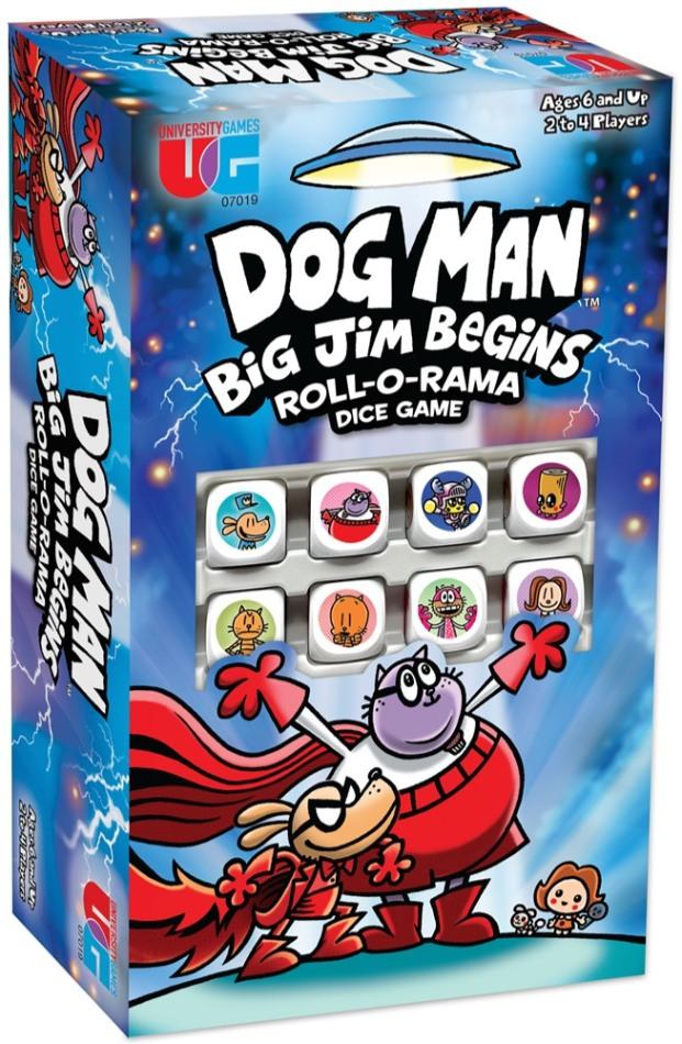 Dog Man Big Jim Begins Roll-O-Rama Dice Game