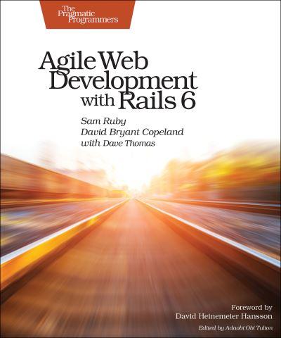 Agile Web Development With Rails 6