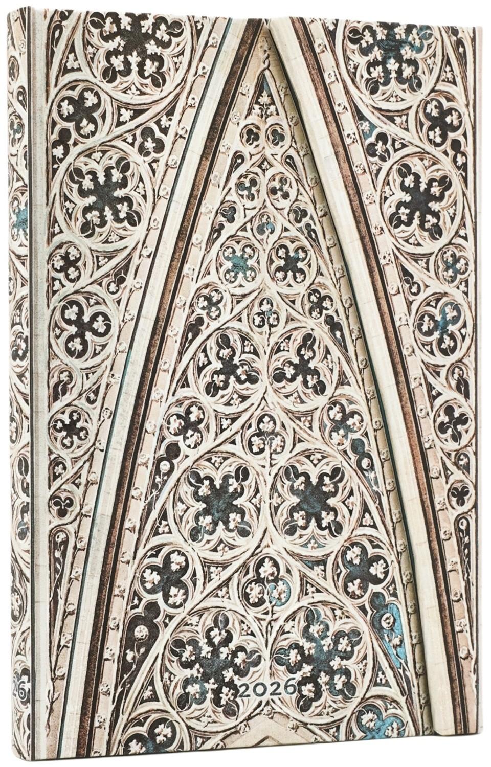 Paperblanks 2026 Vault of the Milan Cathedral 12M Hor Mini