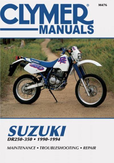 Clymer Suzuki, DR250-350, 1990-1994