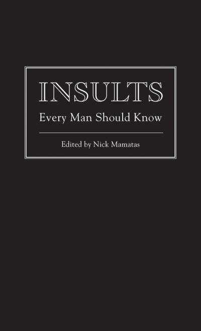 Insults Every Man Should Know
