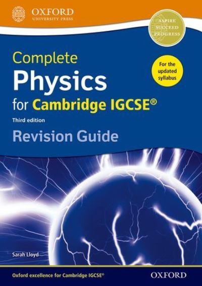 Physics For Cambridge IGCSE. Revision Guide