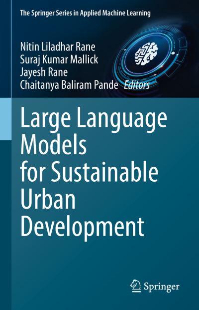 Large Language Models For Sustainable Urban Development