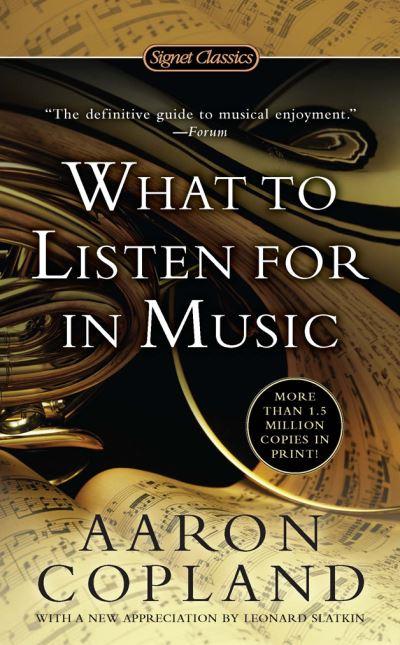 What To Listen For in Music