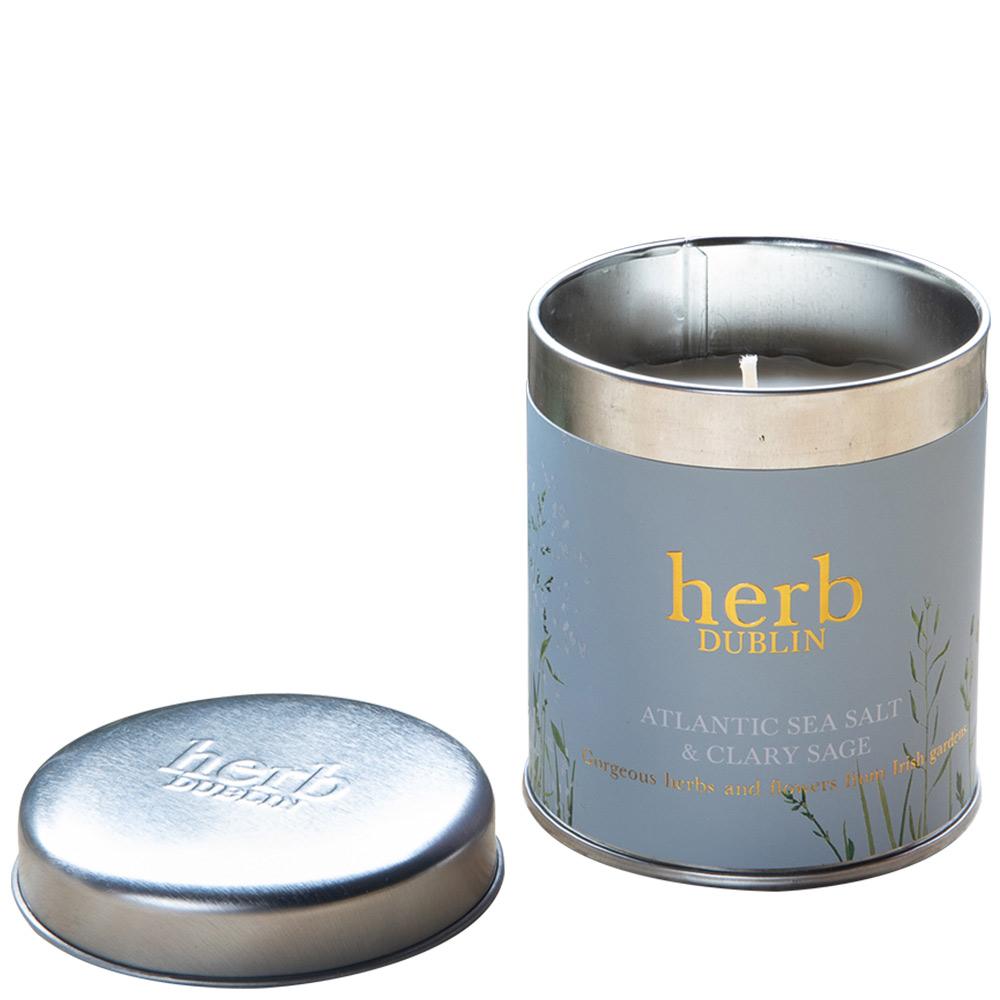 HERB Dublin Atlantic Seasalt Candle Tin
