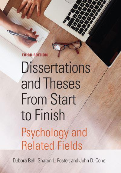 Dissertations and Theses From Start To Finish