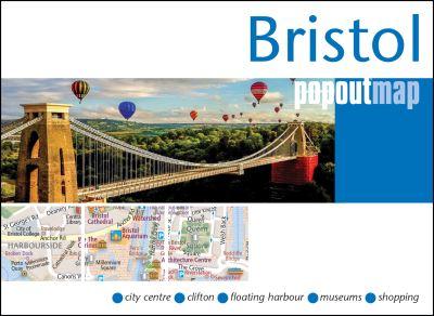 Bristol PopOut Map - Pocket Size, Pop Up Map of Bristol City Centre