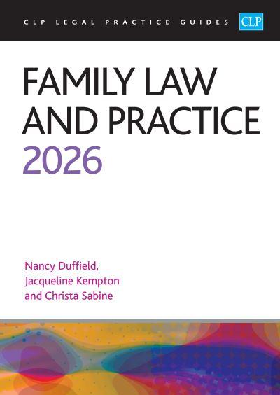 Family Law and Practice 2026