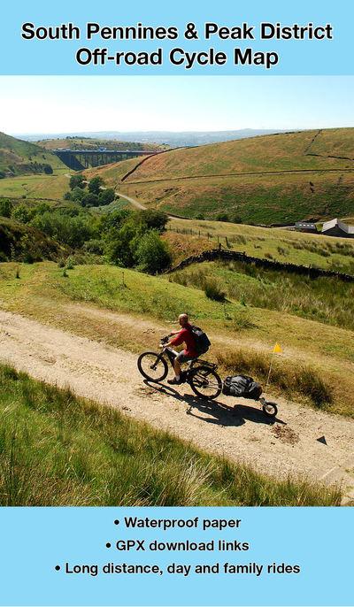 South Pennines and Peak District Off-Road Cycle Map