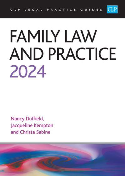 Family Law and Practice