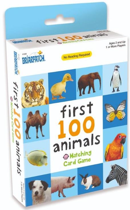 First 100 Animals Card Game