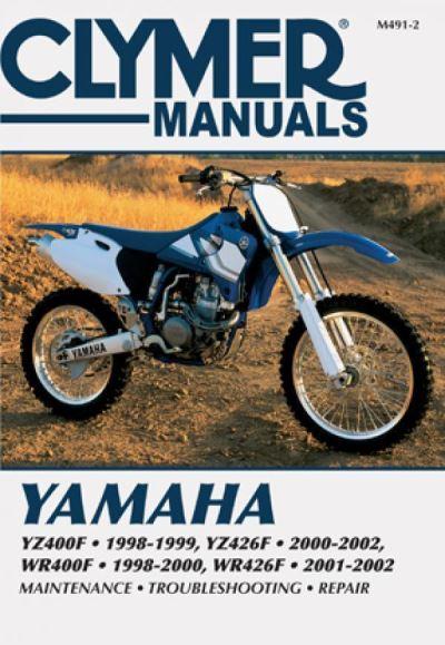 Clymer Yamaha YZ400F 1998-1999, YZ426F 2000-2002, WR400F 1998-2000 & WR426F 2001-2002
