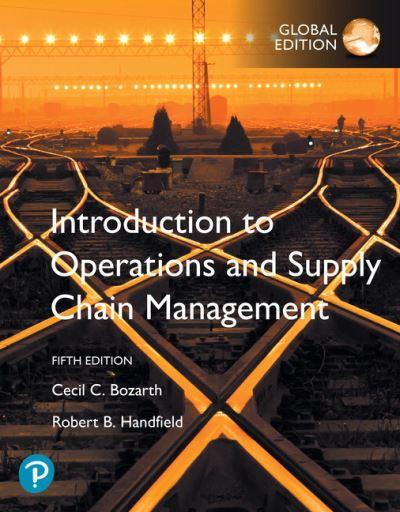 Introduction To Operations and Supply Chain Management