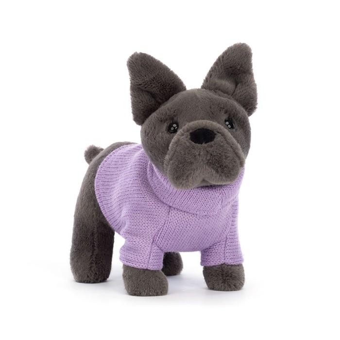 Jellycat: Sweater French Bulldog Purple