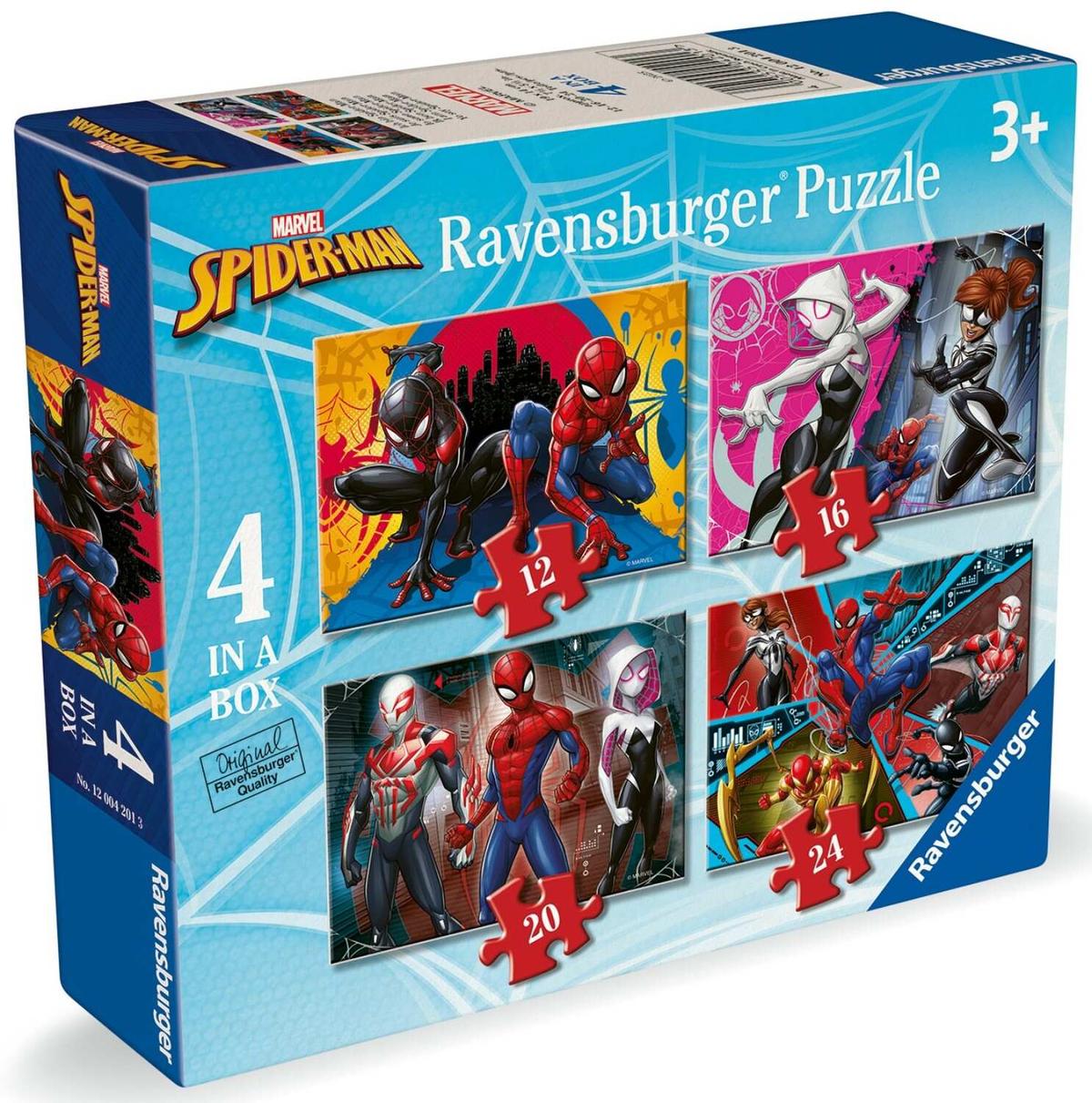 Ravensburger Marvel Spider-Man 4 in Box Jigsaw Puzzles