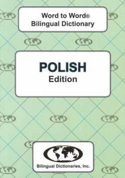 English-Polish & Polish-English Word-To-Word Dictionary