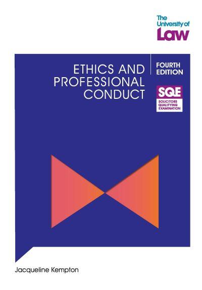 Ethics and Professional Conduct