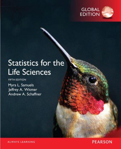 Statistics For the Life Sciences