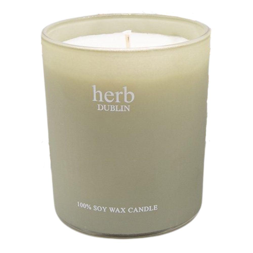 HERB DUBLIN Peppermint, Eucalyptus & Lime Boxed Candle